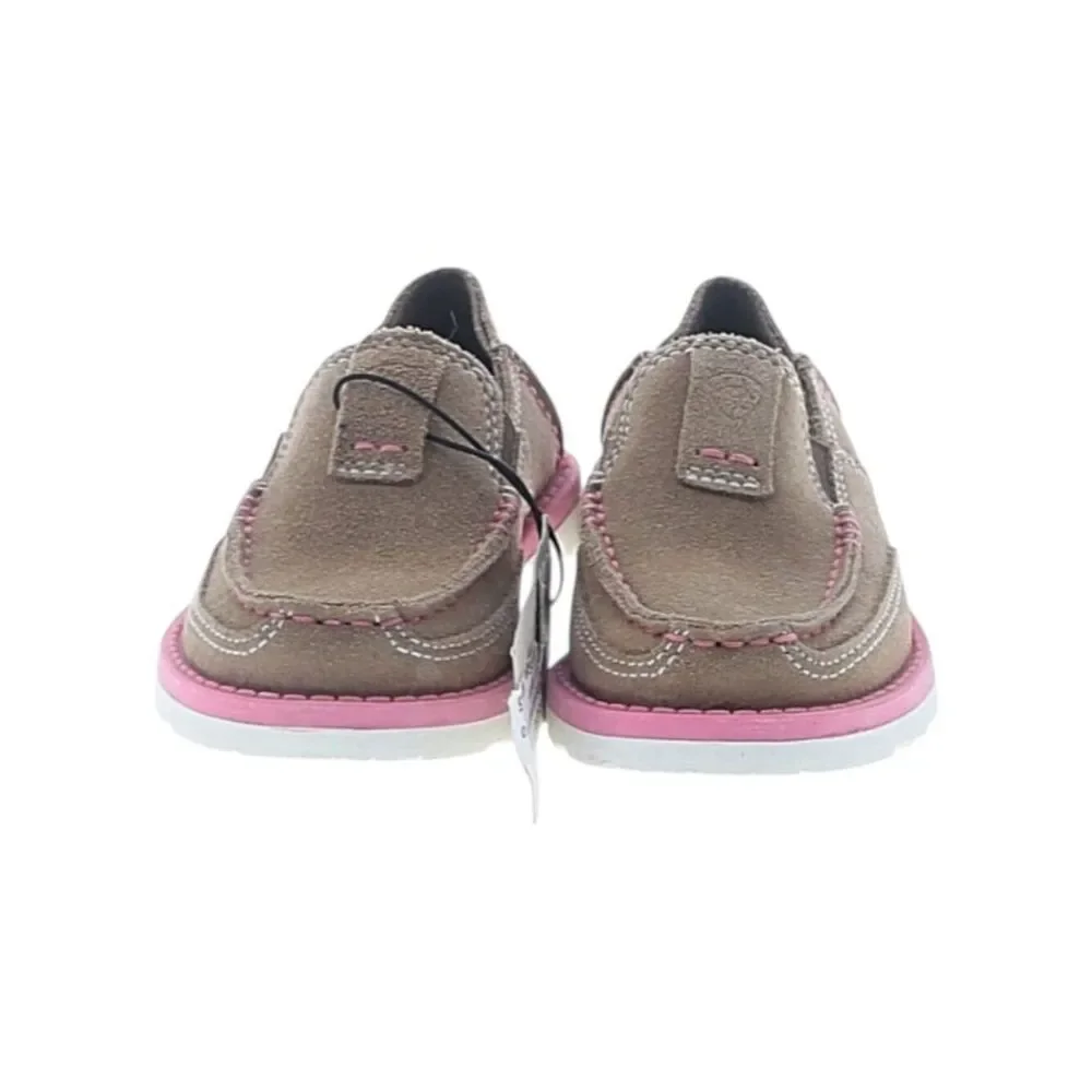 NWT! Ariat Kids Cruiser Pink Accent Slip on Shoe Size 8